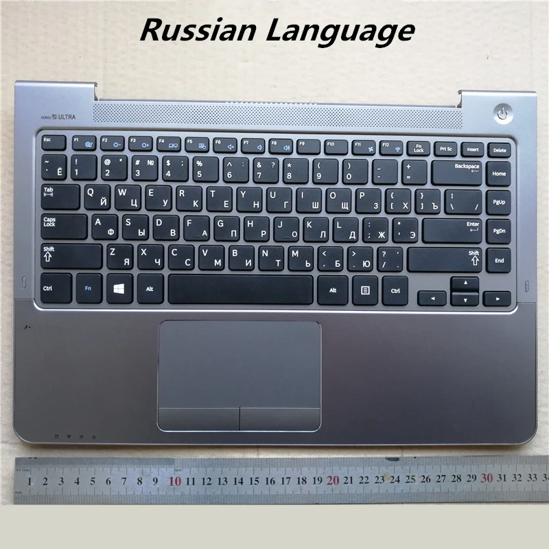

Новая верхняя крышка для рук с клавиатурой для Samsung NP 530U4B 530U4CL 535U4B 535U4C 535U4X 532U4C
