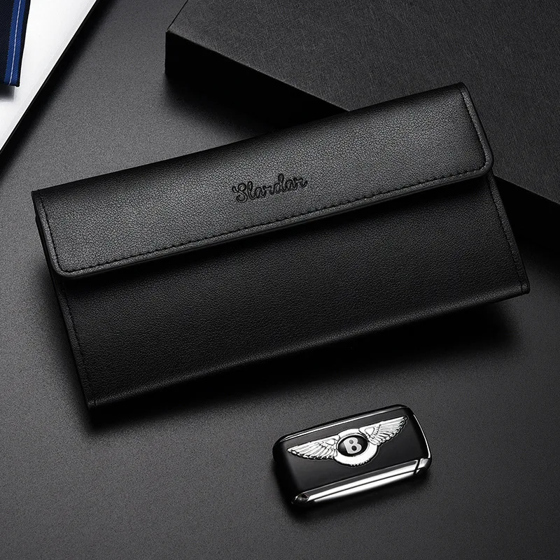 Long wallet, men's thin, light luxury wallet, soft card bag, 30% off wallet trend