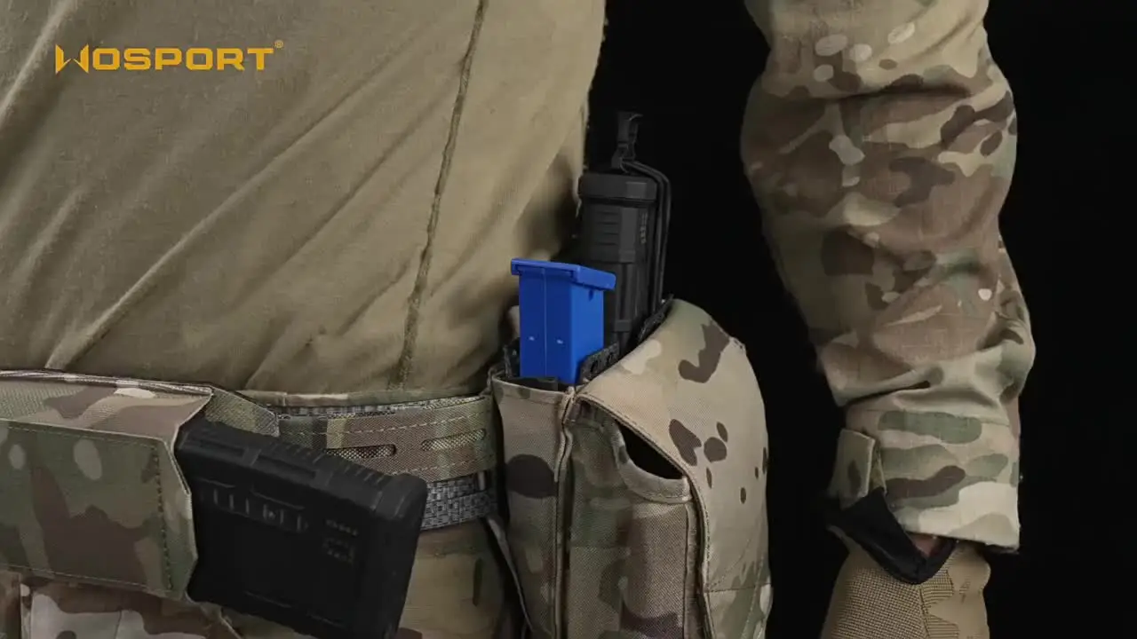 戦術的な JSTA ポーチアクセサリーインサートプレート弾性 9
