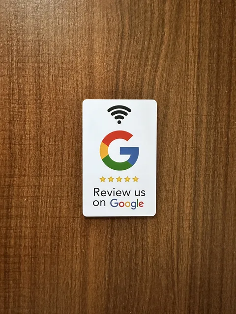 Grow your Business With NFC Google Review Cards Tap and Rate Google Review Cards 6