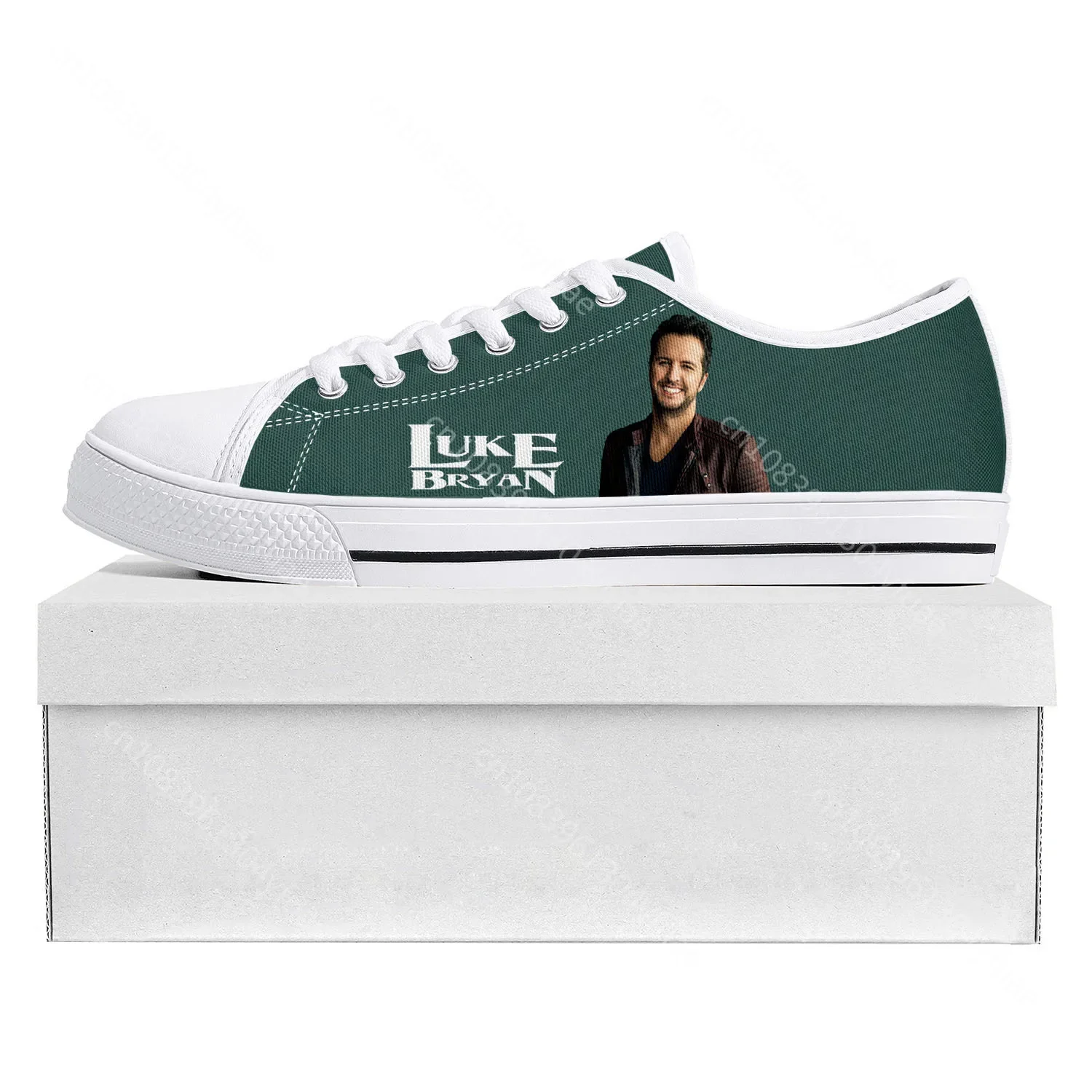 L-Luke Singer Pop Low Top Sneakers Womens Mens Teenager B-Bryan Fashion High Quality Canvas Sneaker Couple Custom Made Shoes