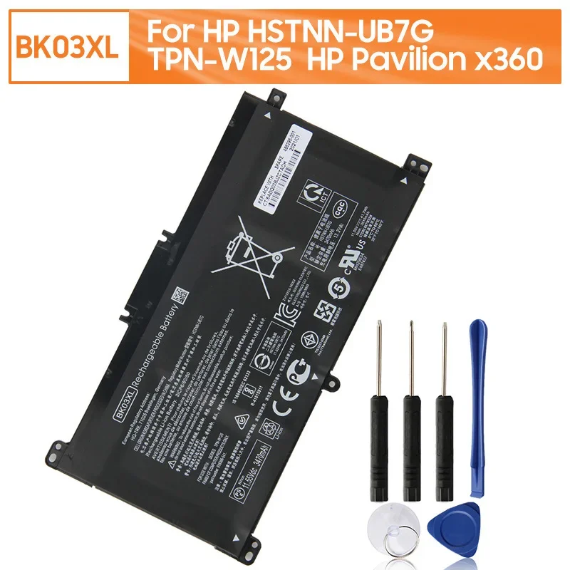 New Replacement Battery BK03XL For HP Pavilion x360 14-BA 14M-BA HSTNN-UB7G HSTNN-LB7S 916811-855