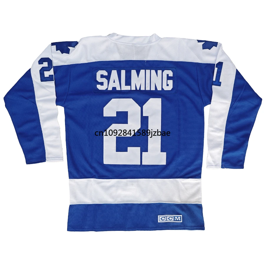 Borje Salming Jersey Canada Toronto Retro Ice Hockey Jerseys 93 Doug Gilmour Jersey 22 Tiger Williams All Stitched M-3XL