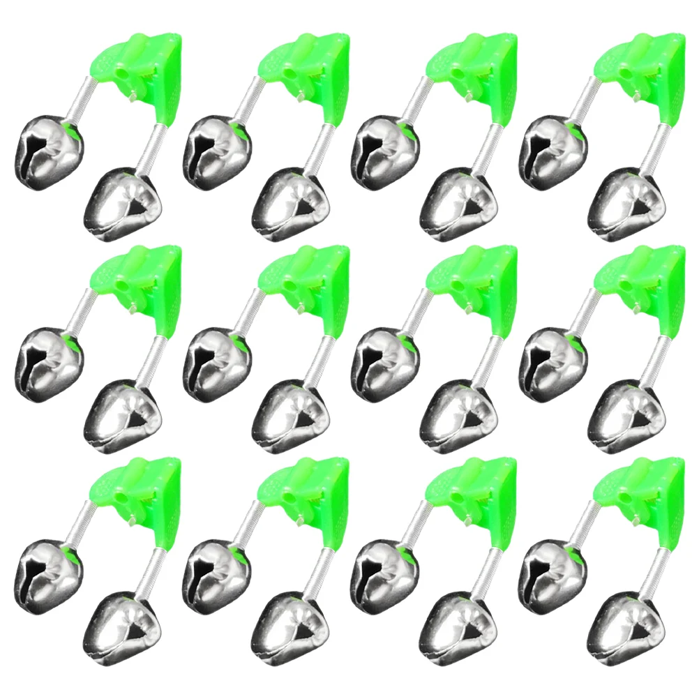 

30 Pcs Outdoor Fishing Rod Bells Warning Bell Alert Portable Outdoor Rod Bells Alarm Alarming Clips