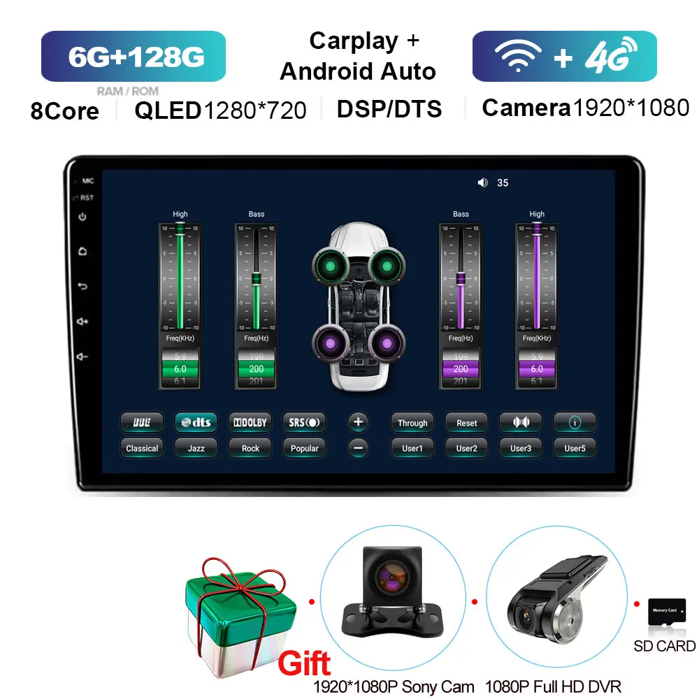 A 6G 128G 1080P CAM