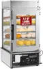 Food Steamer Display - 5 Tier Electric Steamer for Bao Buns Dumpling, Stainless Steel Countertop Commercial Food Steamer Warmer, 1