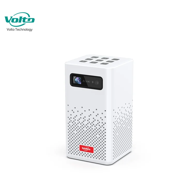 

New Upgraded 600 ANSI Lumens 1080P Projector] 300inch Size Big Screen LED LCD 4D Digital Keystone Home Android 9.0 Smart