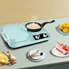 220V multifunctional breakfast machine for grilling, frying, grilling, and making waffles 4