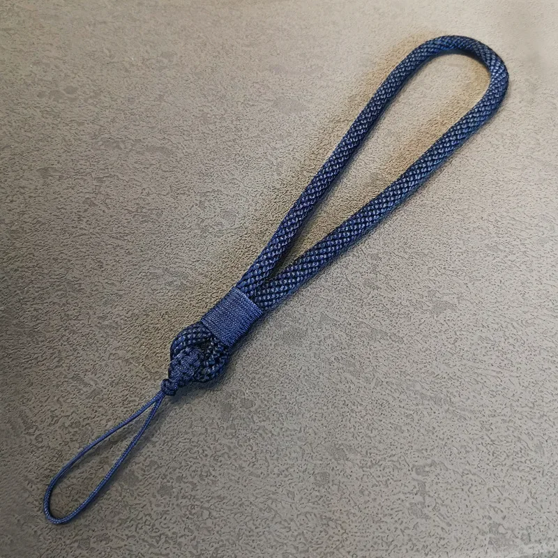 Colorful Hand-Woven Mobile Phone Wrist Lanyard - Anti-Loss Accessory