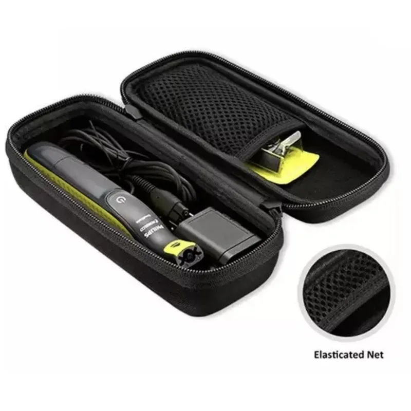 Compact EVA Shockproof Razor Storage Case - Dustproof Travel Bag