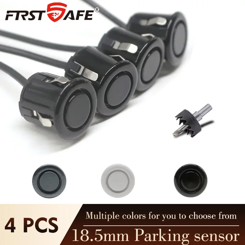 18,5mm Einbau-Ultraschall-Parksensor OEM Parktronic-Sensor Schwarz Weiß Silber Universeller Auto-Rückfahrradar-Ersatz