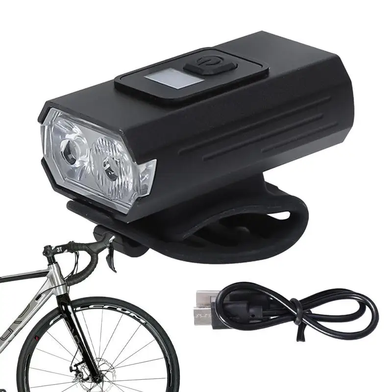 

Bike Lights For Night Riding USB Charging Front Headlight For Bycycles Bike Spoke Decorations For Commuting Traveling Outdoor