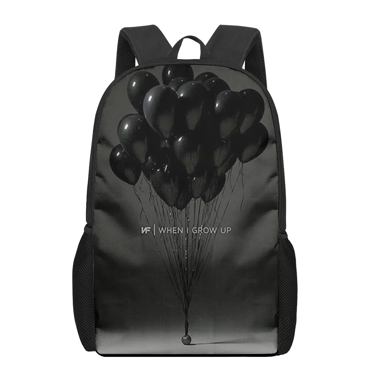 Rapper NF 3D Print School Backpack for Boys Girls Teenager Kids Book Bag Casual Shoulder Bags 16Inch Satchel Mochila