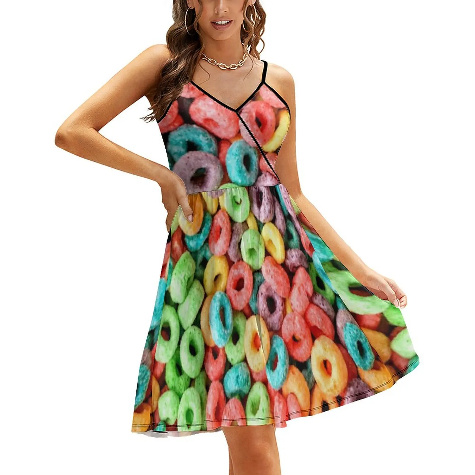 

Fruit Loops! Sling Dress luxury evening dresses 2024 beach outfits for women women evening dress