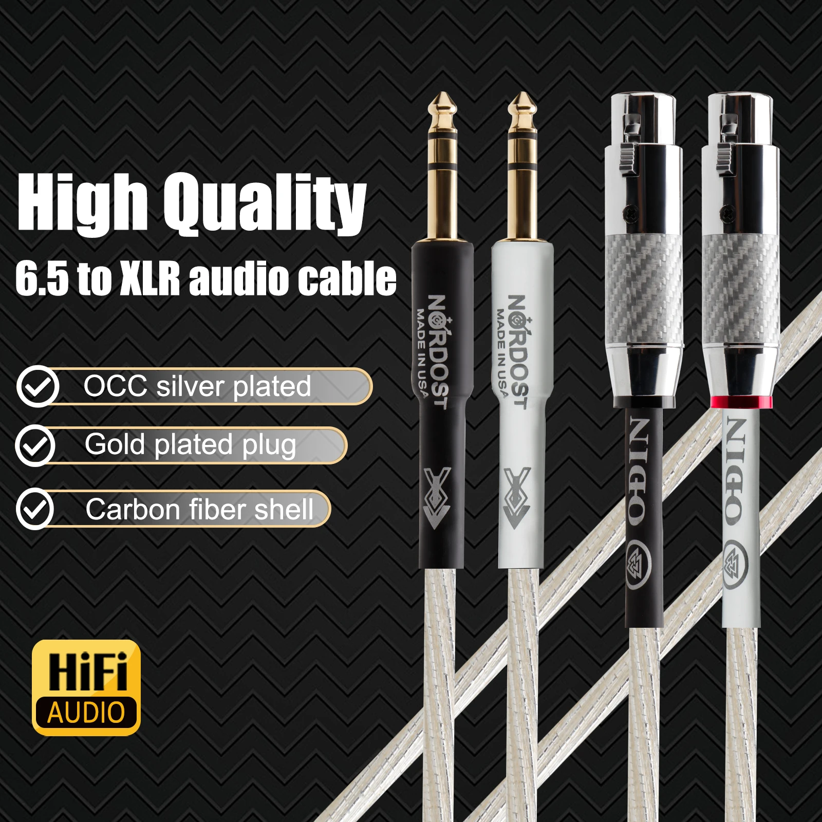 Hi End TRS 6,35 мм в XLR Женский сбалансированный кабель 6,5 мм в XLR кабель для микрофона Стерео Y разветвитель кабеля DV камеры