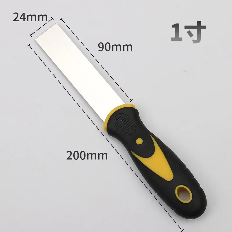 5/6 Inch Stainless Steel Putty Knife Spatula Scraping Putty Paint Tool Plaster Shovel Cleaning Spatula Construction Tool 1pc, putty knife scraper,paint scraper