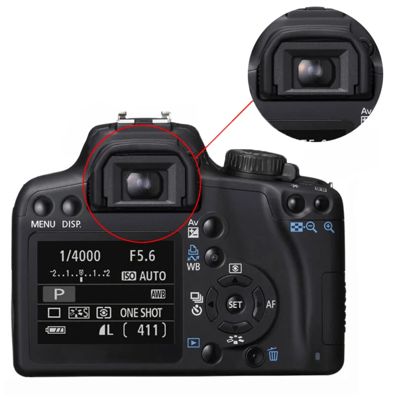 Viewfinder Eyepiece Eyecup Protective Cover For Canon 600D 550D 500D 450D 400D 350D 300D 1100D 1000D 2pcs camera viewfinder accessories