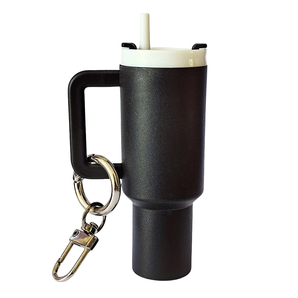 2 Portachiavi A Forma Di Mini Bicchiere Stanley, Ciondoli Per Borse E Zaini, Accessori Divertenti Per Donne E Ragazze, Compatibili Con La Cultura Stanley Cup