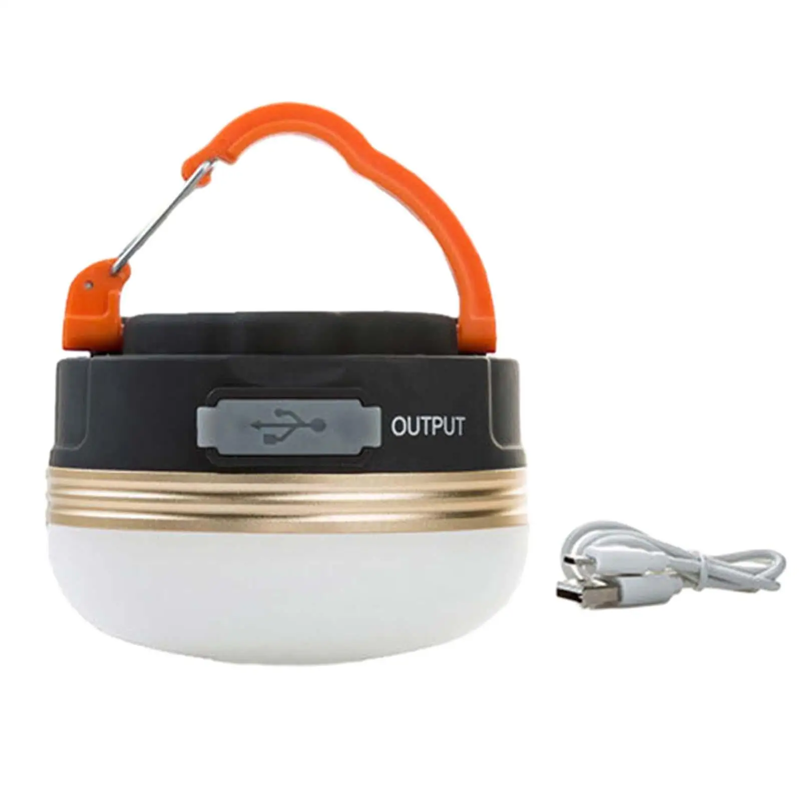 

LED Camping Lantern 3 Light Modes Hanging Tent Light Electric Lantern for Power Failure Hiking Outage Fishing Camping Equipment
