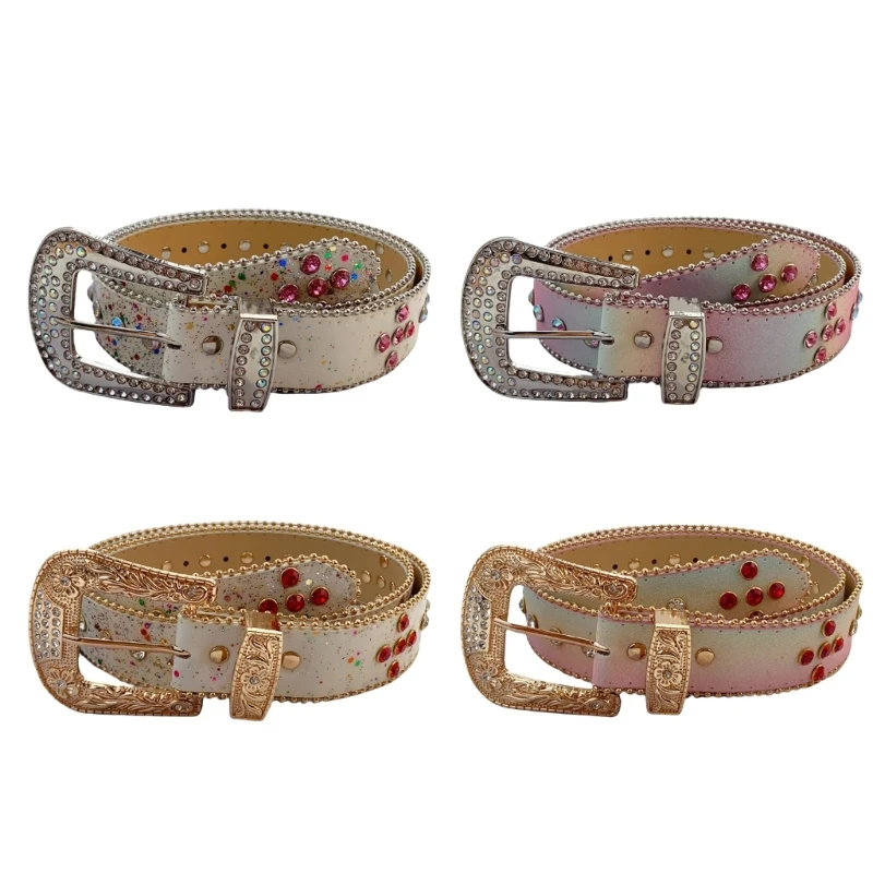 Street Styles Jeans Belt Cool Girls Aesthetic Belt Versatiles Fashion Party for Business and Leisure Event
