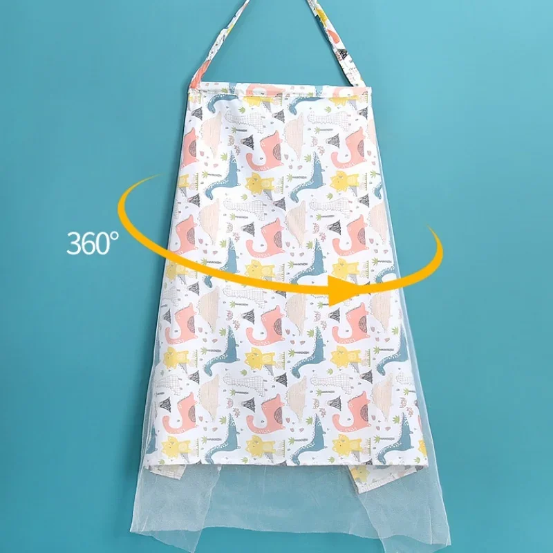 Breathable Baby Feeding Nursing Covers Mum Breastfeeding Nursing Poncho Cover Up Adjustable Privacy Apron Outdoors Nursing Cloth
