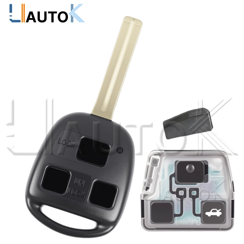 Premium Replacement Car Key for Lexus - Remote Key 314.4MHz with 4D 68 4C Chip