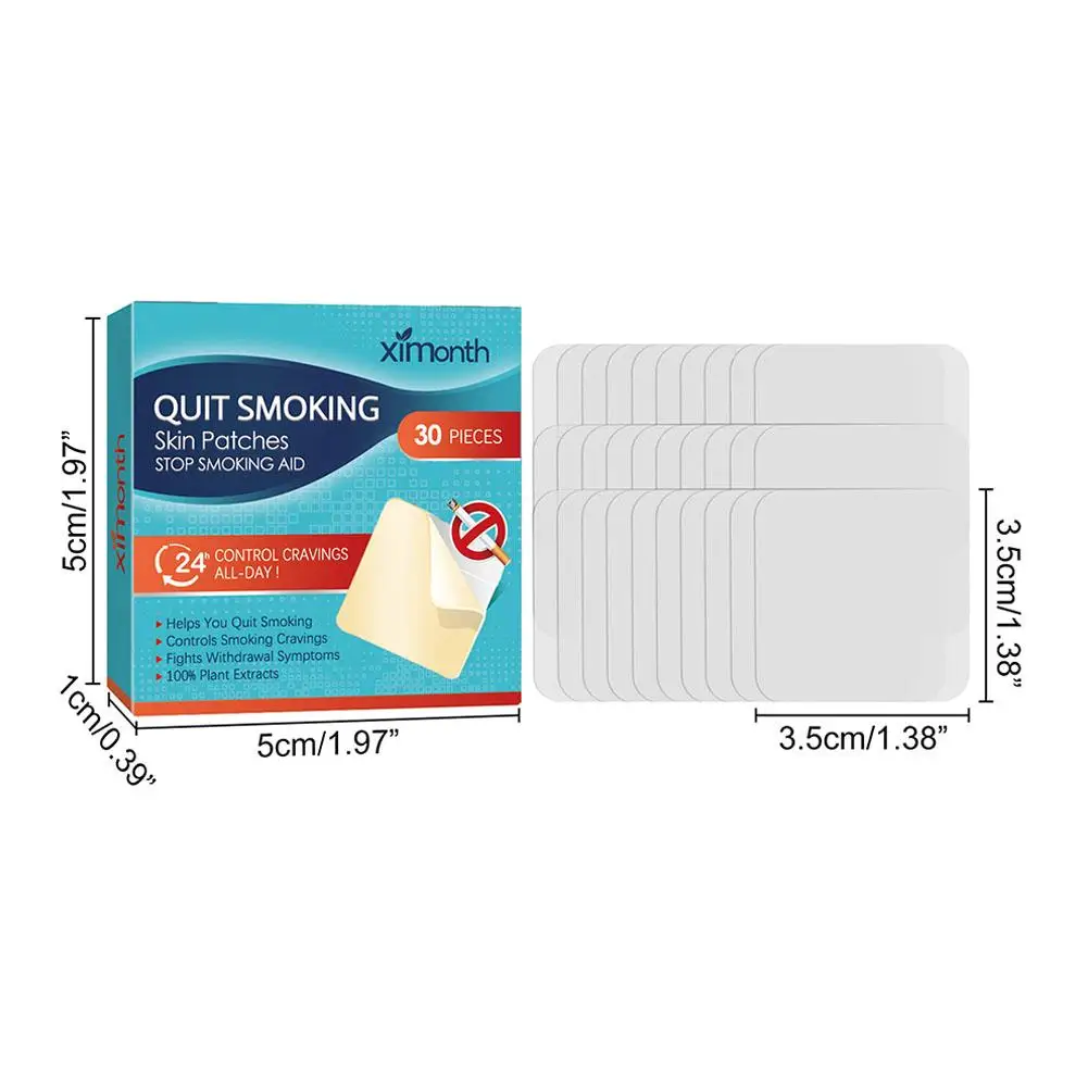 30 Smoking Cessation Patches Assist Tobacco Control