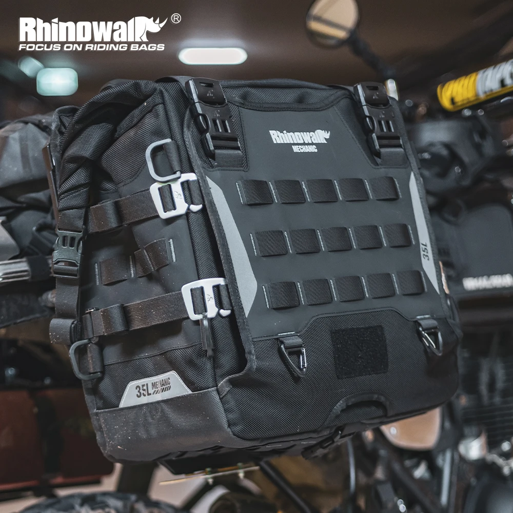 Rhinowalk Motorcycle Side Pannier Bag Waterproof 1