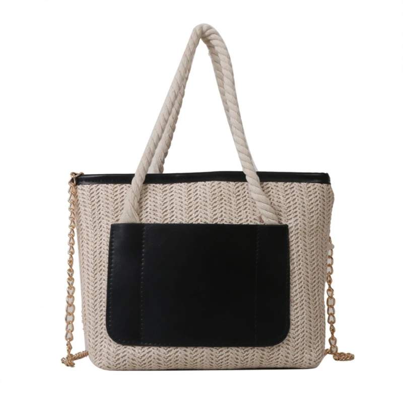 

2023 New Fashion Chain Bags Lady Purse Casual Shoulder Bag Crossbody Bags for Girl Women Woven Versatile Bag Leisure Tote Bags