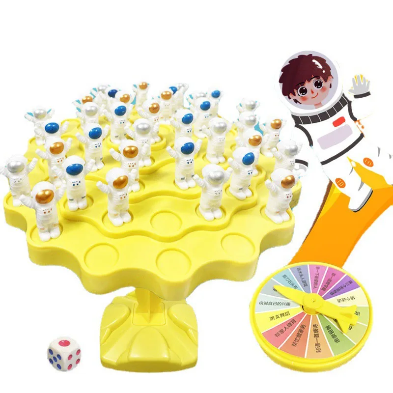 

NEW Astronaut Balance Tree Game Montessori Math Toy Educational Leisure Parent-child Interaction Tabletop Game Kids Learning Toy