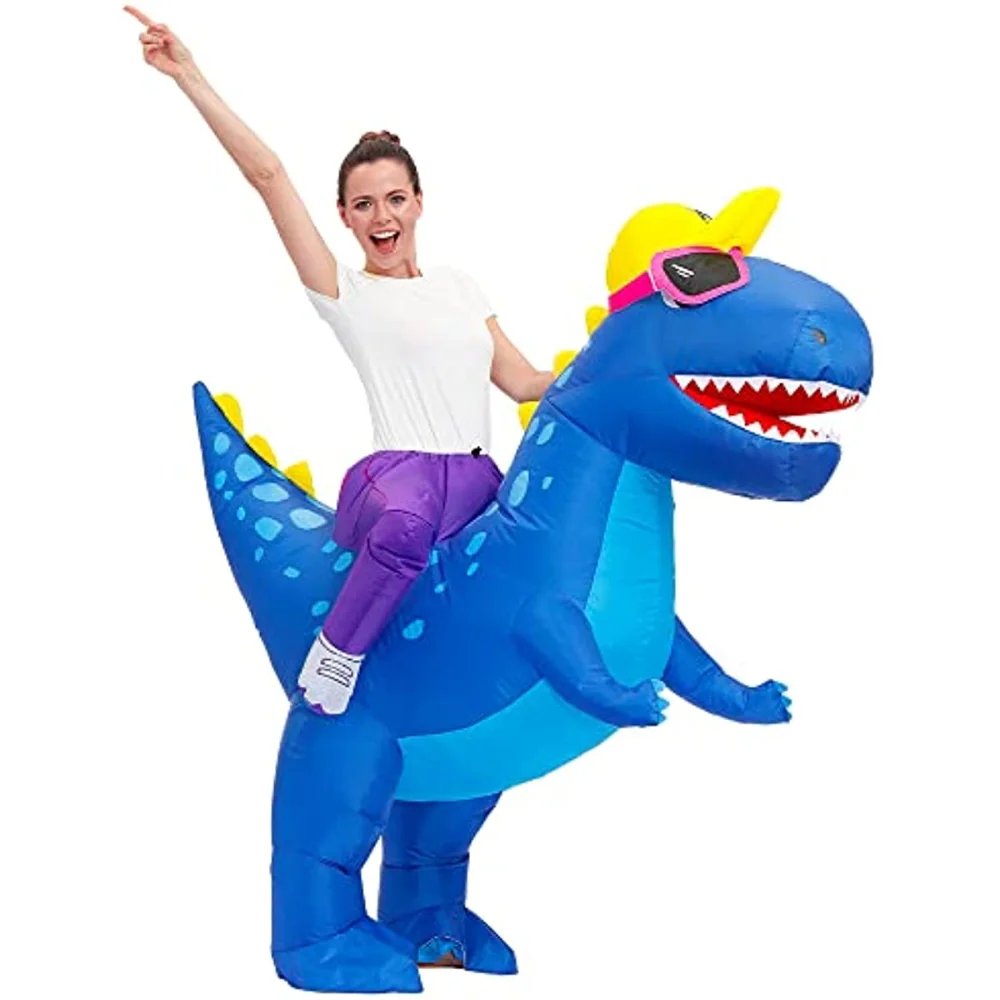 

Inflatable Costume For Adults Inflatable Dinosaur Costume Halloween Costumes For Men/WomenFunny Blow up Costumes