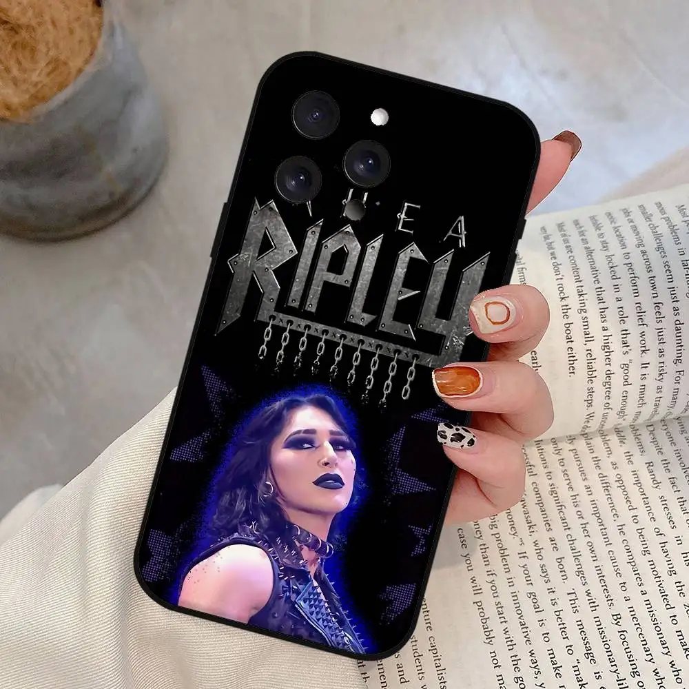 R-Rhea R-Ripley 아이폰 17 Pro 15 13 14 16 11 12 Pro Max 7 8 Plus XR XS X SE용 무광 소프트 실리콘 케이스/커버