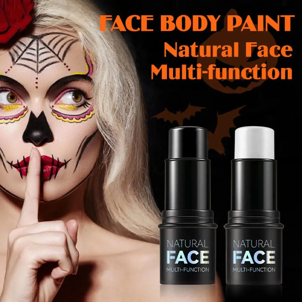 

Black Eyes Face Body Paint Stick Cream Makeup Pen Safe No Toxic Party Sports Halloween Costume Waterproof Maquiagem Lighwei L6B7