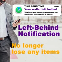 Slim Wallet Tracker Card Smart Tag Work with Find My (iOS Only) Air Tag Bluetooth Search Locator Wallet Finder Card - Image 6