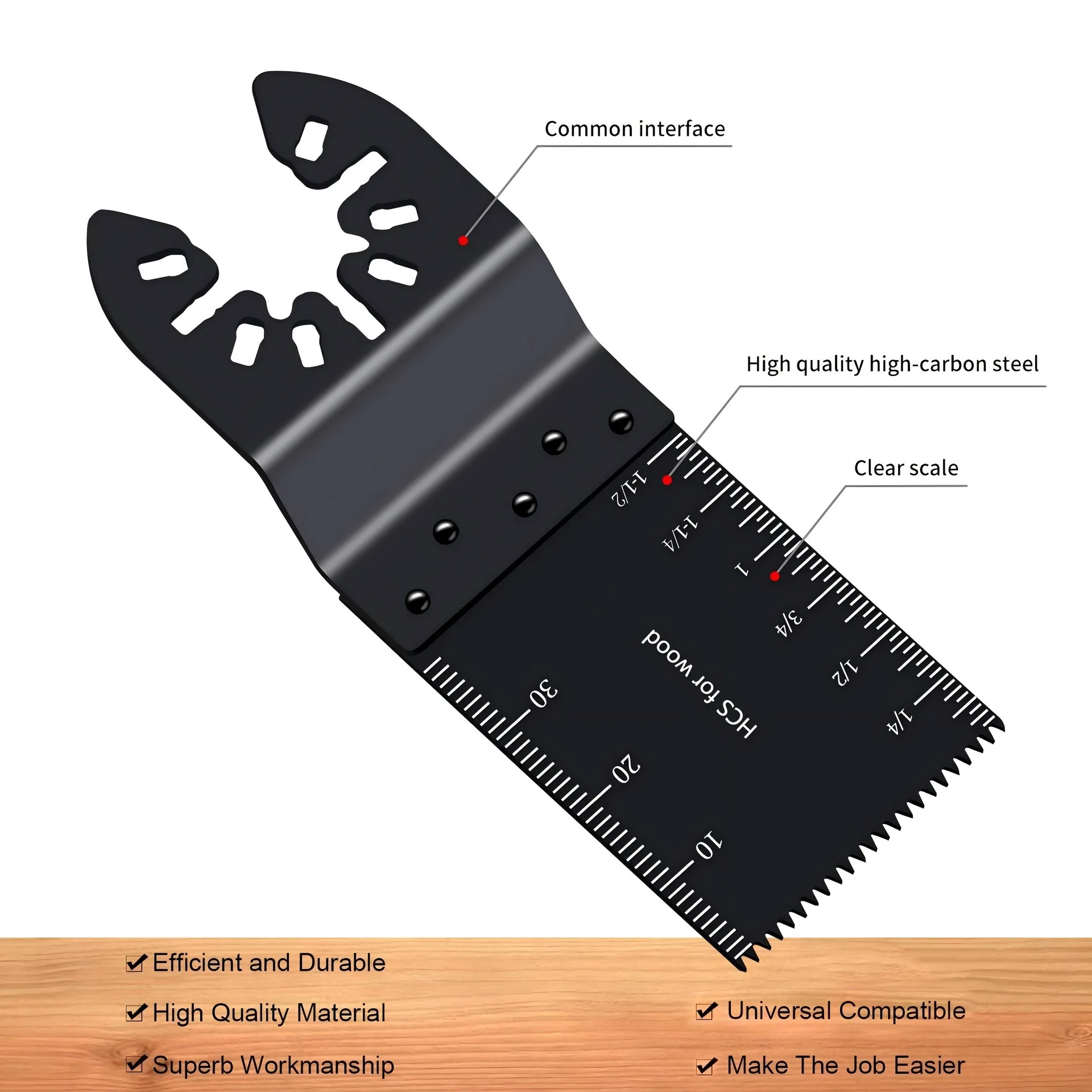 Bi-metal Oscillating Tool Multi-function tool saw blades 6/9pcs wood/metal/plastic/tail cutting