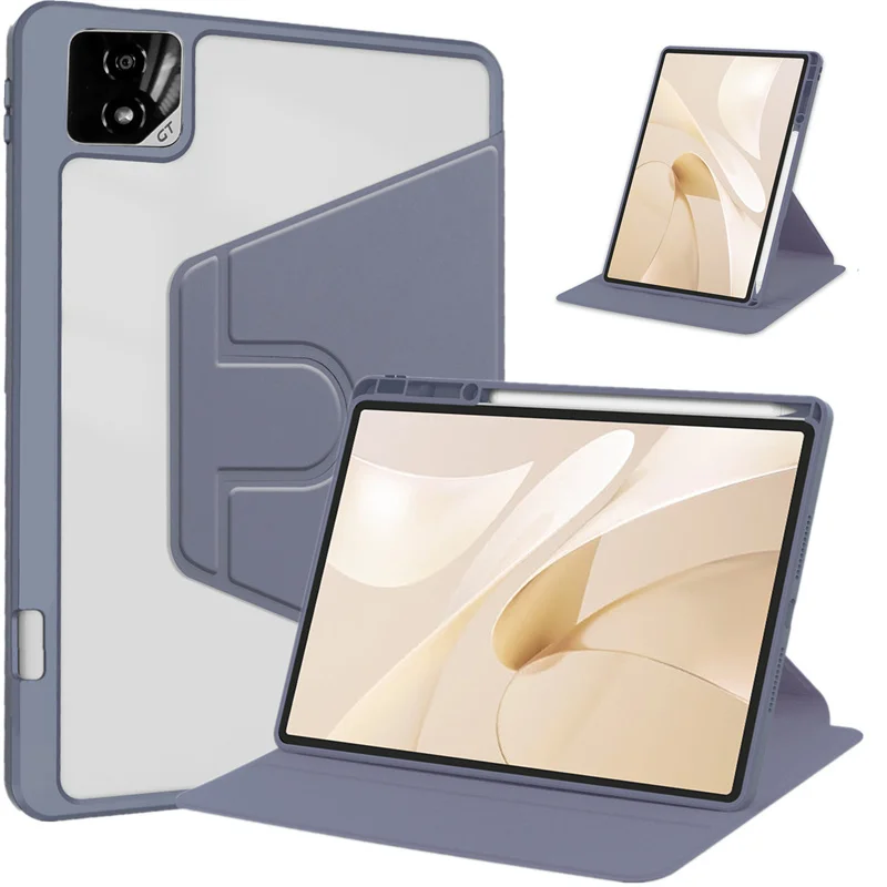 360° Rotation Protective Case with Pencil Holder and Multi-Angle Stand