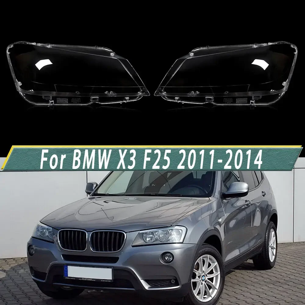 

Пара левых и правых прозрачных крышек для фар BMW F25 X3 2011-2014