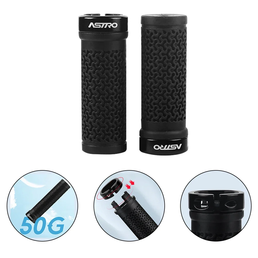 Ergonomic Wide Palm Rest Bicycle Handlebar Grips - Comfortable Long/Short Shift for Mountain & Folding Bikes