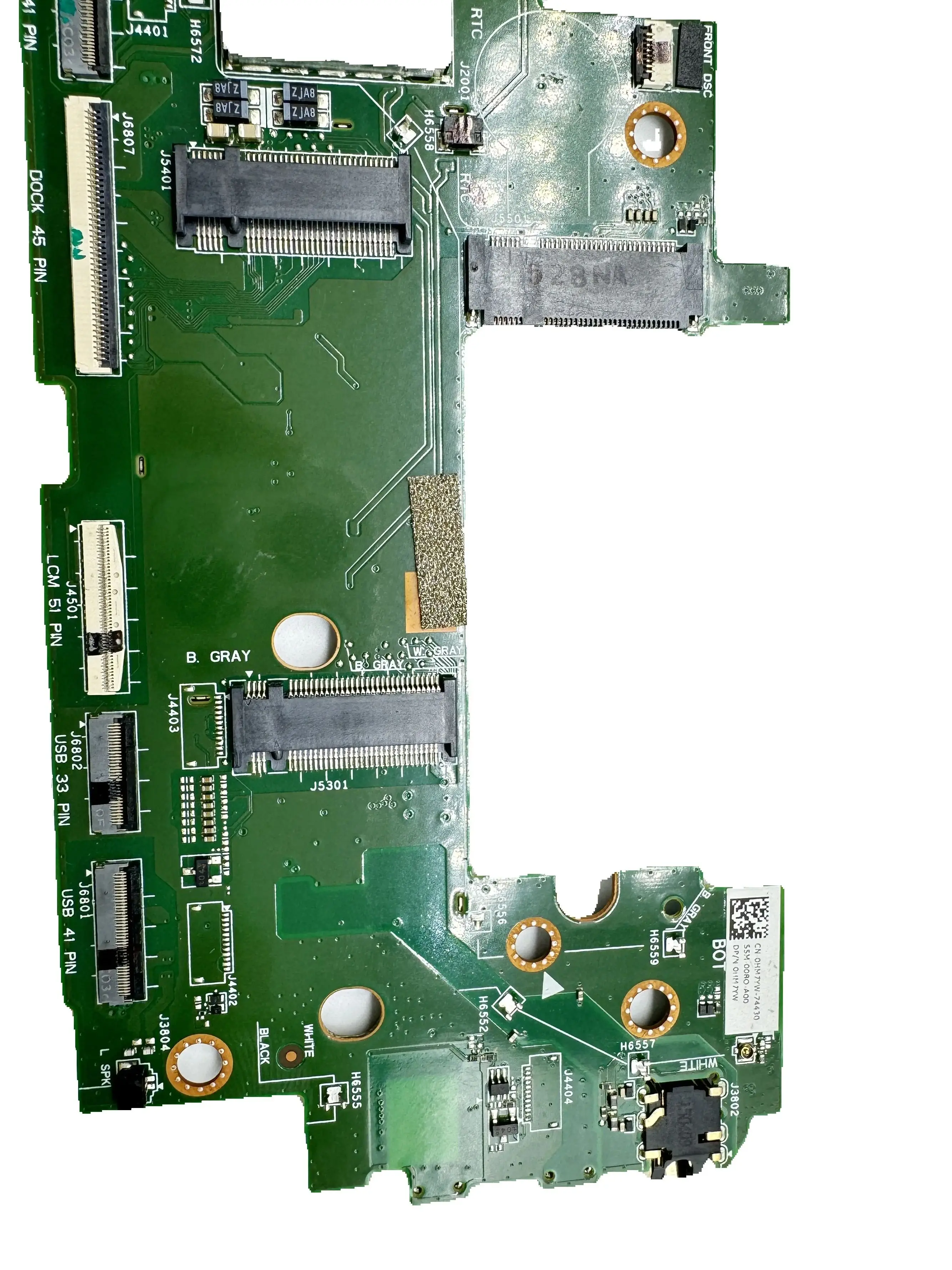 FOR Dell Venue 11 Pro 7140 Tablet Motherboard System Board 0HM7YW CN-0HM7YW HM7YW JCT2 DDR3L REV 2.0 Works Perfectly