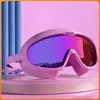 Swimming Goggles Adult Anti-fog HD Large Frame Eyewear Swimming Glasses Professional Adjustment Headband Water Sports Glasses 2