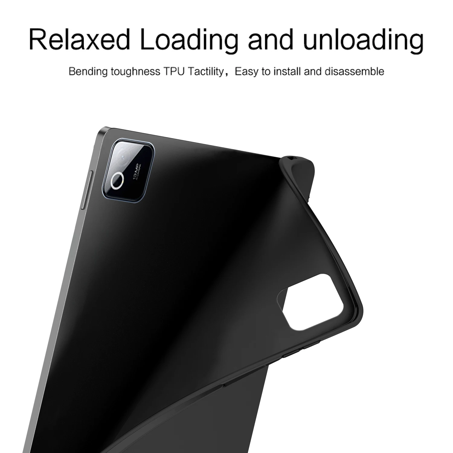 Premium TPU Silicone Protective Tablet Cover - Soft Case