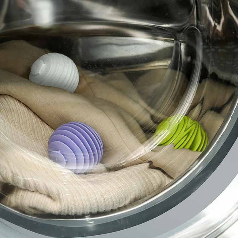 Rubber Laundry Ball Clothing Hair Cleaning Laundry Ball Household Anti-winding Washing Machine Tool Reusable