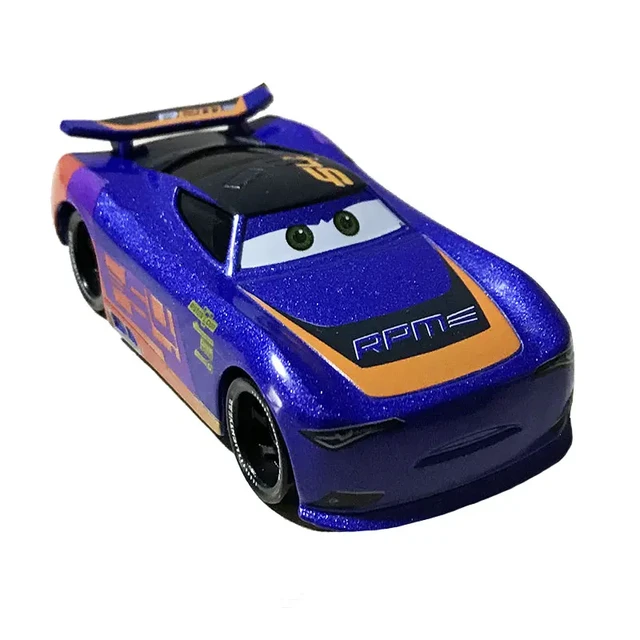 New Disney Pixar Cars 3 lightning mcqueen styling racing cars Jackson Storm  Tim Daniel Metal Diecast model car Kid Birthday Gift - AliExpress
