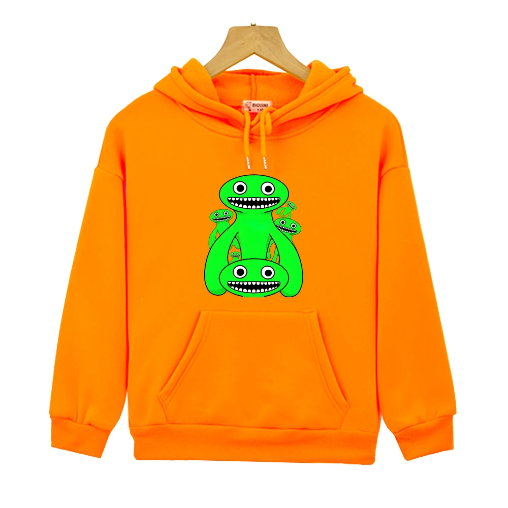 

Garten of Banban Game Graphic Hoodies Jumbo Josh Monster Graphic Sweatshirts Kawaii Boys and Girls Children Pullovers Hooded Top