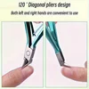 1pcs Ingrown Toenail Clippers Straight Blade Toe Nail Clippers for Thick Nails for Seniors, Stainless Steel Nail Clippers 2
