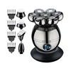Full Body Washable 7-Head Electric Shaver with Digital Display, Mesh Blades, Rechargeable Razor for Men - Wet & Dry Shaving 1