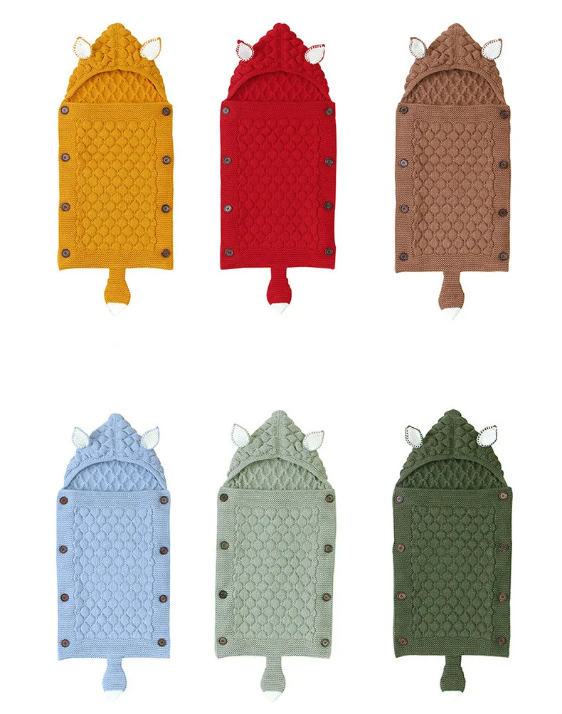 Cotton Muslin Blanket Cotton Blanket Swaddle Blanket Cotton Swaddle Cotton Gauze Blanket Cotton Knit Blanket Knit Blanket Baby Winter Swaddle Wrap Blankets Knitted Toddler Infant Baby Swaddle Kids Warm Stroller Crib Envelope Newborn Blankets