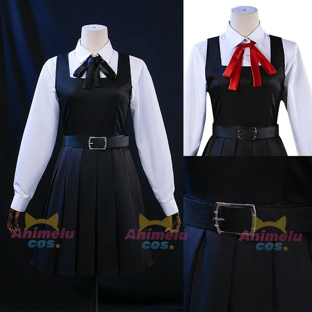 Em promoção! Anime Motosserra Homem Asa Mitaka Traje Cosplay Uniforme As  Mulheres Se Vestem Camisa De Guerra Diabo Halloween, Carnaval De Roupas Temporada  2