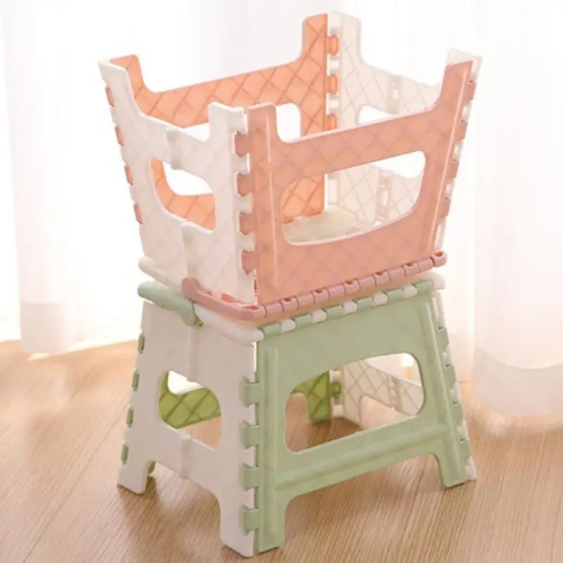 PP folding stools Portable lightweight chairs for picnic BBQ beach bathroom kitchen office garden camping fishing outdoor chair
