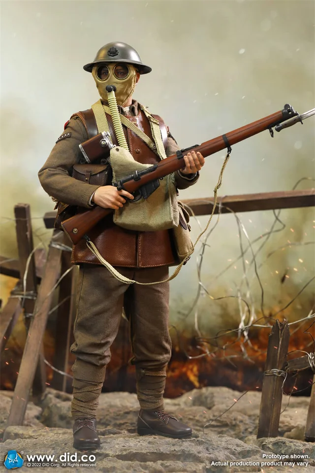 Collectible DID B11013 1/6 Scale British Infantry Tom Male Soldier